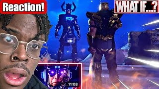 Marvel Take Notes GALACTUS vs Thanos Remastered EPIC Battle REACTION [upl. by Eisler]