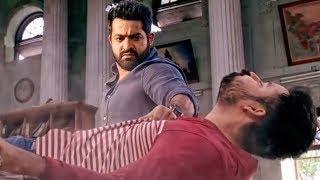 Janta Garage Superhit Action Scene  South Indian Hindi Dubbed Best Action Scene  Jr NTr [upl. by Wartow460]