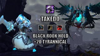 WoW Ret Paladin Mythic 102 POV  20 Black Rood Hold  Tyrannical  Dragonflight Season 3 [upl. by Ib]