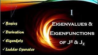 7Eigenvalues amp Eigenfunctions of Square amp zcomponent of Angular Momentum Operator P1✨ Raising Opr [upl. by Adnorat]