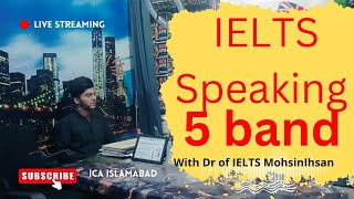 IELTS 5 band Speaking [upl. by Aicirtal676]