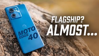 Motorola Edge 40  Full Review with Camera Samples [upl. by Ylecara]