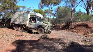 Western Australia 1990 Land Rover 110 Perentie 6x6 ex Army Dry Creek Crossing April 2021 [upl. by Sky]