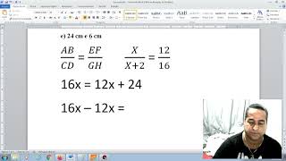 Segmentos Proporcionais Exercícios parte 2 [upl. by Perkins436]