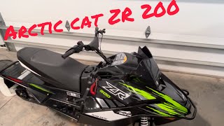 Arctic Cat ZR 200 won’t idle  fixed [upl. by Yreffoeg854]