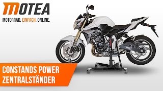 Motorrad Zentralständer ConStands Power Suzuki GSR 750 [upl. by Brey716]