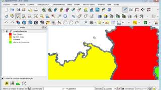 Quantum GIS Edição de Registros Calculo de Área e Concatenação de Campos [upl. by Caffrey]