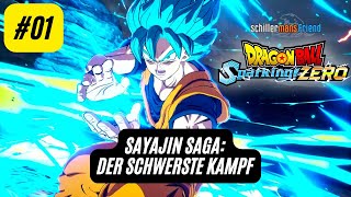 01 DRAGONBALL SPARKING ZERO Sayajin Saga  Wehraffe Vegeta der mentale ENDBOSS Ich bin am RAGEN [upl. by Enitsyrk]