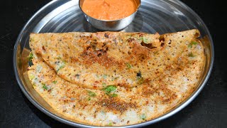 Hotel Style Rava Dosa  Rava Dosa without Riceflour Curd and Maida [upl. by Namsu]