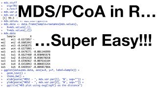 Multidimensional Scaling Analysis using SPSS  Perceptual Maps [upl. by Gluck384]