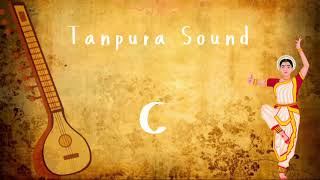 C Tanpura  classical Tanpura Sound  C Sound [upl. by Atrahc]