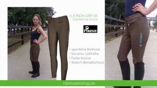 Pikeur Reithose Damen LUCINDA GRIP Bronze [upl. by Belmonte]