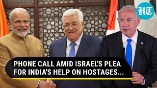 PM Modi Speaks To Palestines Mahmoud Abbas Makes This Promise  India On IsraelHamas War [upl. by Imis]