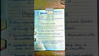 Globalisation Notes Class 10 economics class10th subscribe study ✌️✌️ [upl. by Huntingdon]