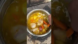 healing store winter soup  yemek bushcraft doğa camping kamp mountains outdoorcooking [upl. by Ezaria78]