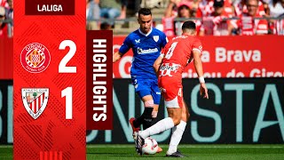 RESUMEN  Girona FC 21 Athletic Club  LaLiga EA Sports 202425 MD9 [upl. by Eboj]