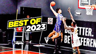 The BEST Crossovers amp Dunks Of 2023 Bronny Kyrie Cooper Flagg amp More [upl. by Oeak]