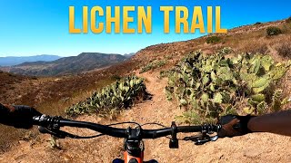 Lichen Trail  Mountain Biking  Hill Canyon Trail Area [upl. by Dusa396]