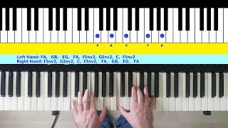 Transfiguration  Hillsong Short Piano Tutorial [upl. by Zeba]