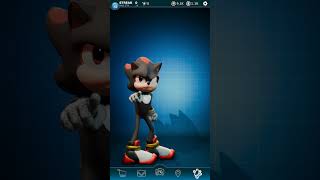 Shadow the Hedgehog Sonic Movie Design FNAF AR Workshop Animation [upl. by Punak]