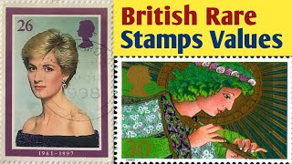 UK Stamps Value  Great Britain Rare Stamps To Complete Your Collection [upl. by Fenny]