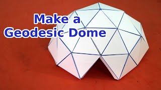 Easy to Make Geodesic Dome [upl. by Berte]