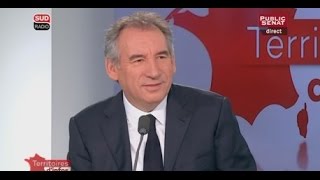 Invité  François Bayrou  Territoires dinfos 03022016 [upl. by Winfrid]