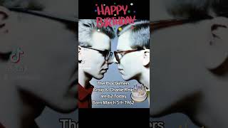 Happy Birthday to Craig amp Charlie of The Proclaimers theproclaimers theproc [upl. by Godard273]