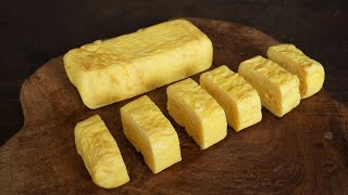 Japanese Omelette Tamagoyaki Cooking Technique [upl. by Mallen]