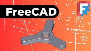 FreeCAD 3D Modeling Sample easy [upl. by Sima]