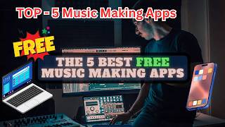 5 Best Music Apps  Top 5 Music Making Apps  Popular Music Making Apps  Top Music Making Apps 💘 [upl. by Drannek]