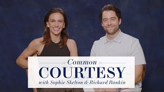 Sophie Skelton and Richard Rankin Debate Honesty vs Manners  Common Courtesy  Town amp Country [upl. by Urba]