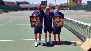 Murray State Tennis  Senior Day 2015 [upl. by Acebber1]