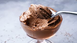 Only 2 Ingredient Chocolate Mousse Recipe Just In 15 Minutes [upl. by Starks558]