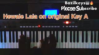 How to play Hewale Lala song of Strength original key A [upl. by Obie540]