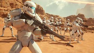 Clone Troopers vs Separatist Droid Army  STAR WARS JEDI SURVIVOR NPC Wars [upl. by Bremble728]