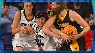 1232021 WCC WYOMING VS GONZAGA WOMENS BASKETBALL FULL GAME [upl. by Reld765]