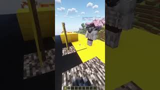 minecraft bedwars minecraftmemes hypixel gaming funny stitch minecrafttoilet shorts [upl. by Eimilb]