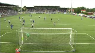 Hønefoss 3  2 Haugesund Gol de Heiner Mora para Hønefoss wwweverardoherreracom [upl. by Aldas650]