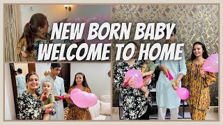 New born baby welcome to home🤍🤍 [upl. by Nyrac]