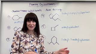 Naming Cycloalkanes [upl. by Senaj776]