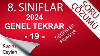 8 SINIF 2024 GENEL TEKRAR19 [upl. by Doone]