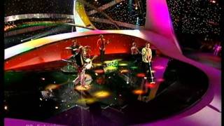 Ruffus  Eighties Coming Back Estonia  Eurovision 2003 Live HQ [upl. by Froh31]