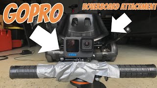 Attaching a GoPro to a hoverboard attachment [upl. by Hansen]