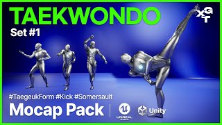 quotTaekwondoquot Unreal Engine 5 Unity  Mocap Pack [upl. by Chrysler]