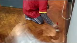 Parquet polishing service in Kathmandu valley 9851239227 [upl. by Gilges839]