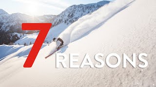 7 REASONS for Skicircus Saalbach Hinterglemm Leogang Fieberbrunn [upl. by Ivan]