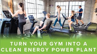 Turn Your Gym Into A Clean Energy Power Plant [upl. by Hamal]