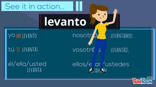 Spanish Reflexive Verbs v10 [upl. by Sateia238]