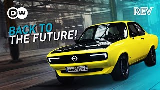 Opel Manta GSe ElektroMOD First Look [upl. by Worrad]